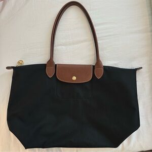 Black LE PLIAGE ORIGINAL M TOTE BAG